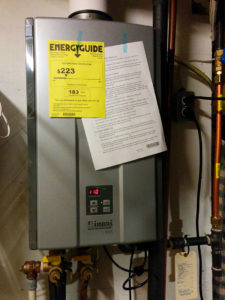 tankless water heater